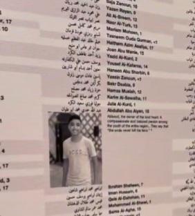إبادة أطفال غزة لأول مرة على “جدارية” حديقة مدينة ديربورن الأمريكية